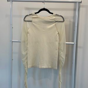 Intimately Top with Mesh Long Sleeves by Free People